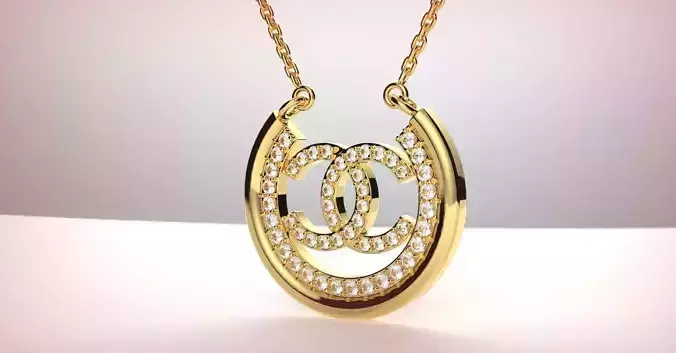 Diamond pendant