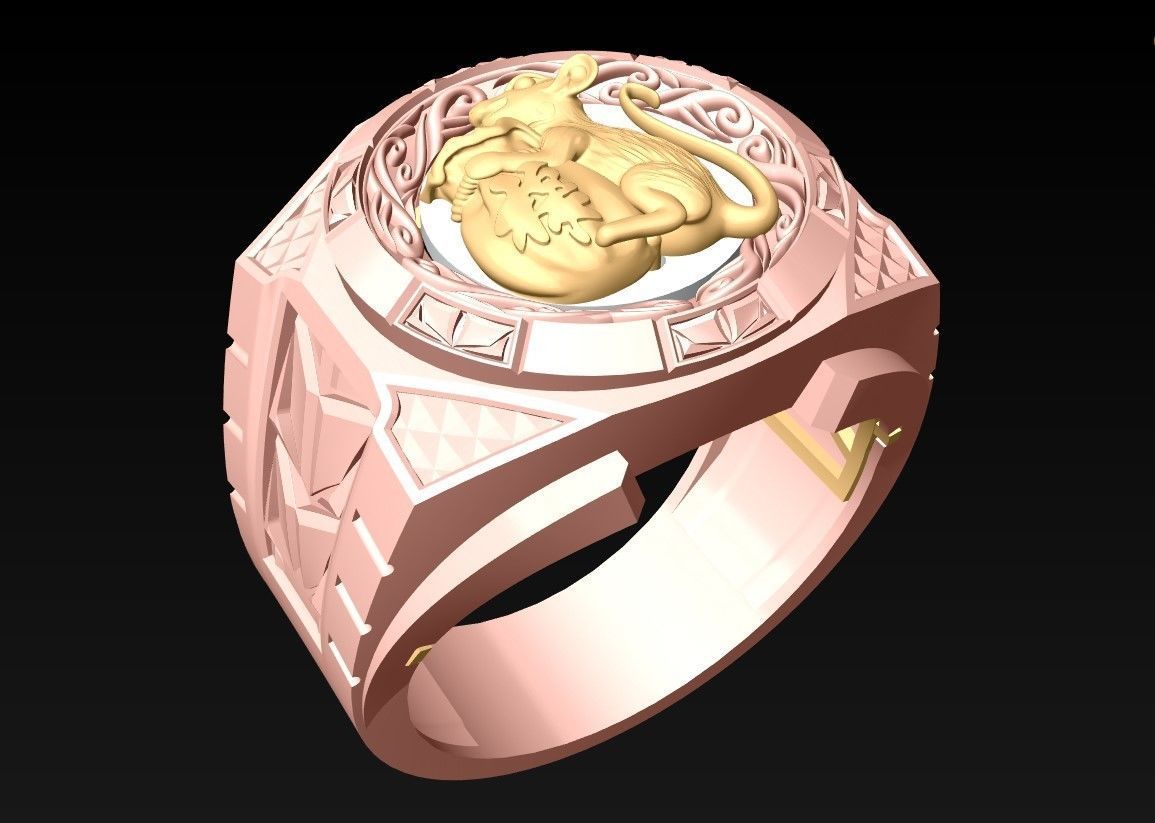 Mouse Rings - N1935 3D print model_1