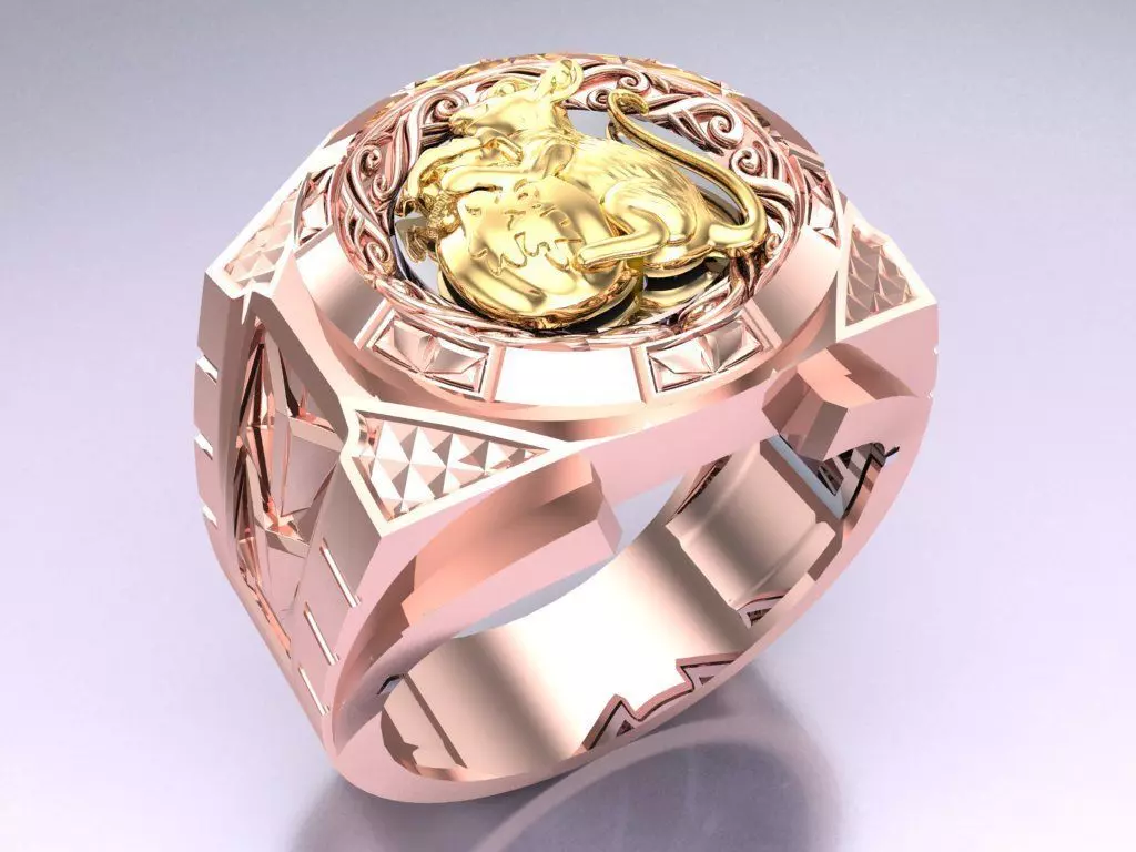 Mouse Rings - N2406 3D print model_0