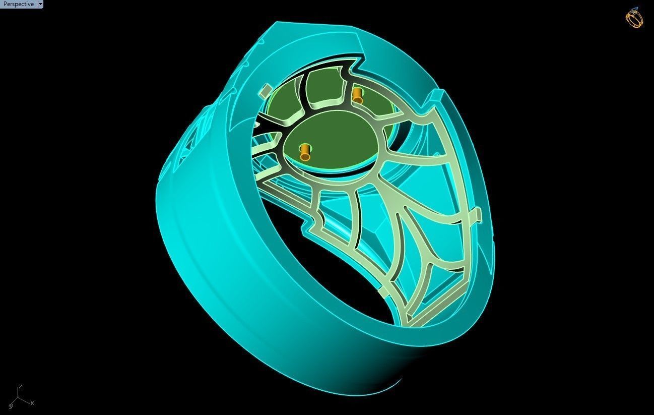 Mouse Rings - N2406 3D print model_8