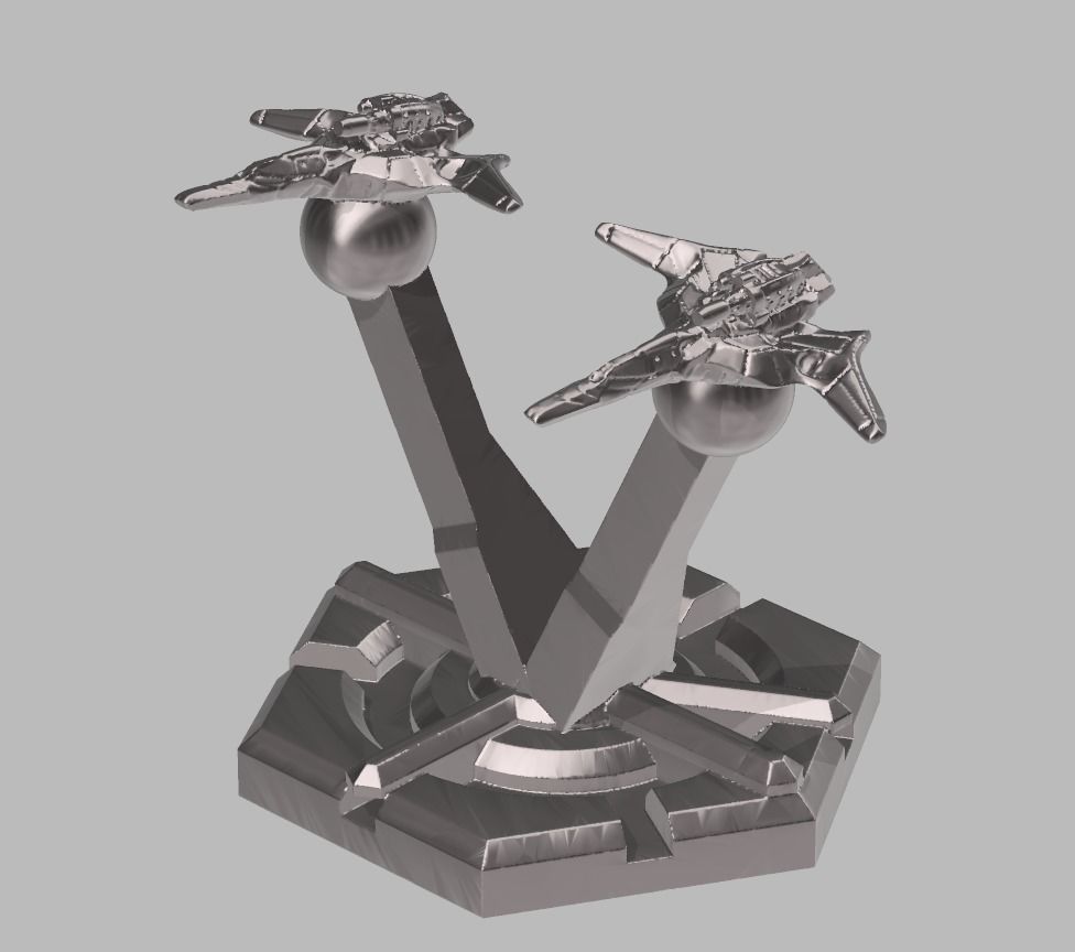 FLEET CORE - 06 FED UNION FIGHTERS 3D print model_5