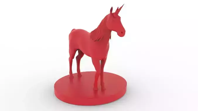 Unicorn 3D print model