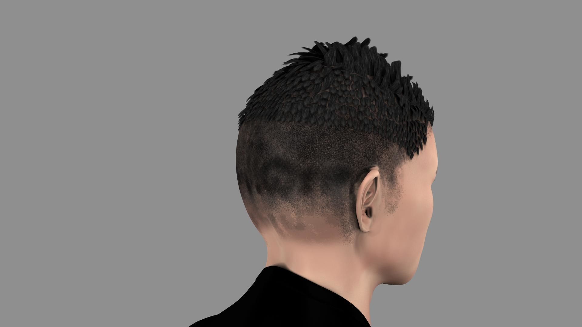 Soccer Player 3D model_40