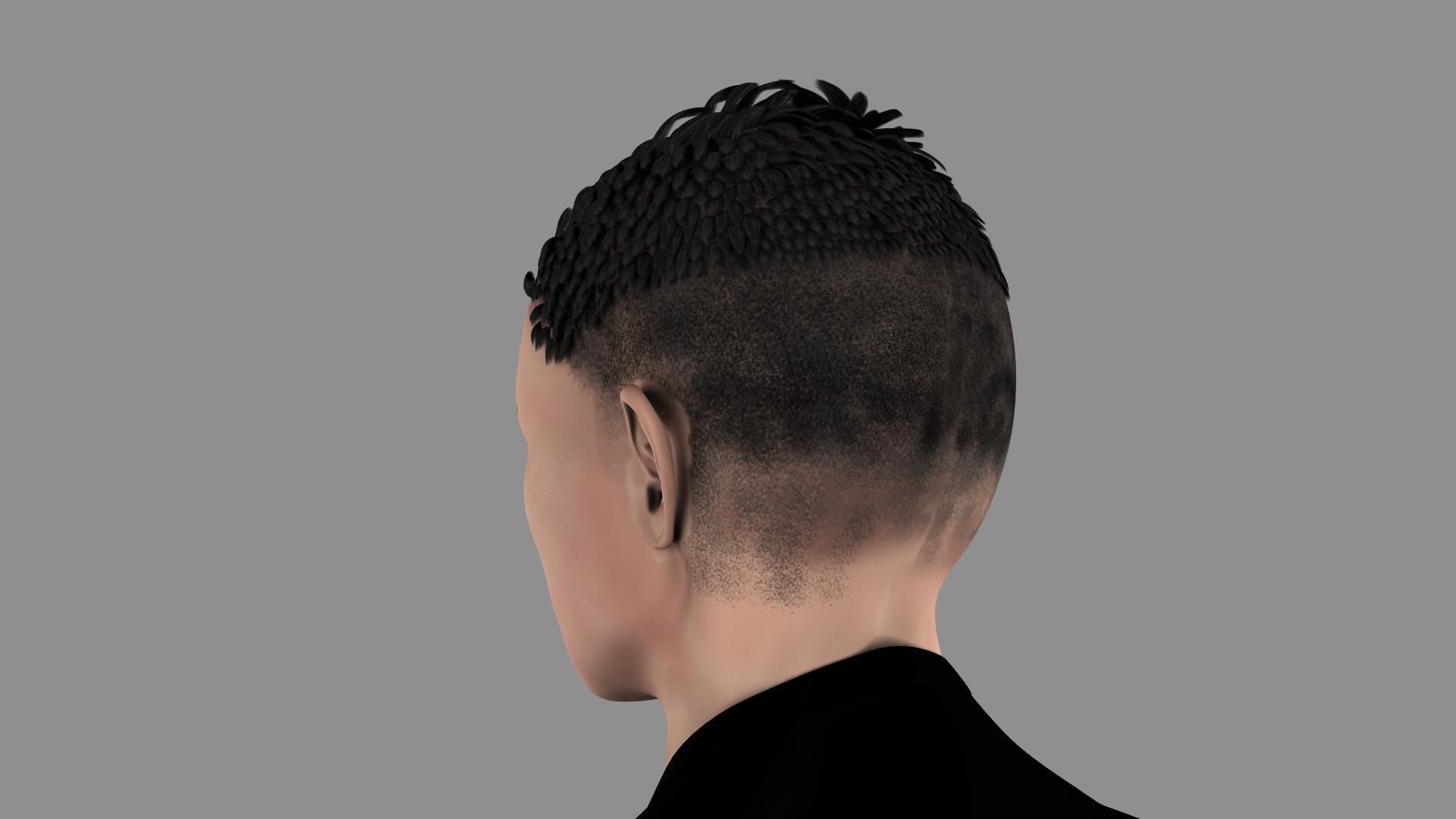 Soccer Player 3D model_39