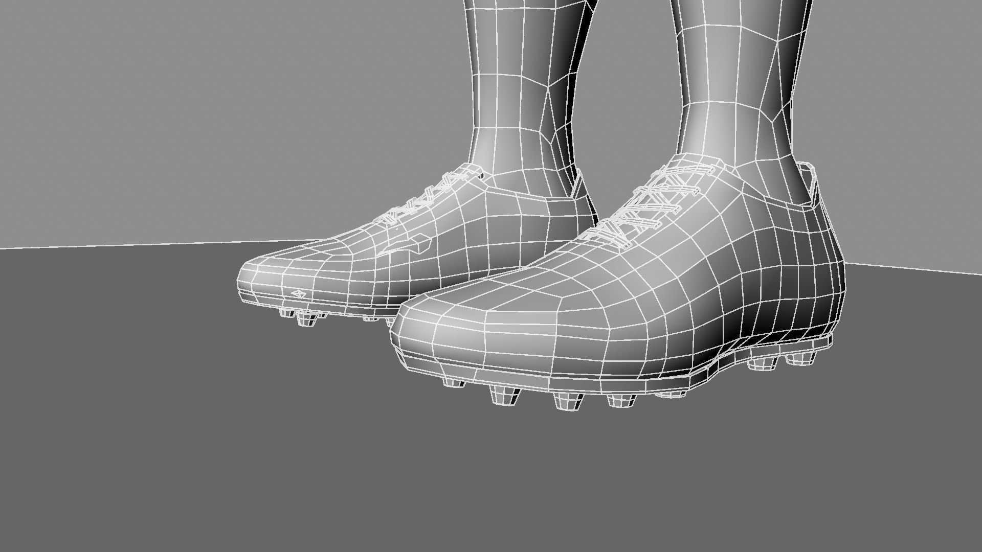 Soccer Player 3D model_33