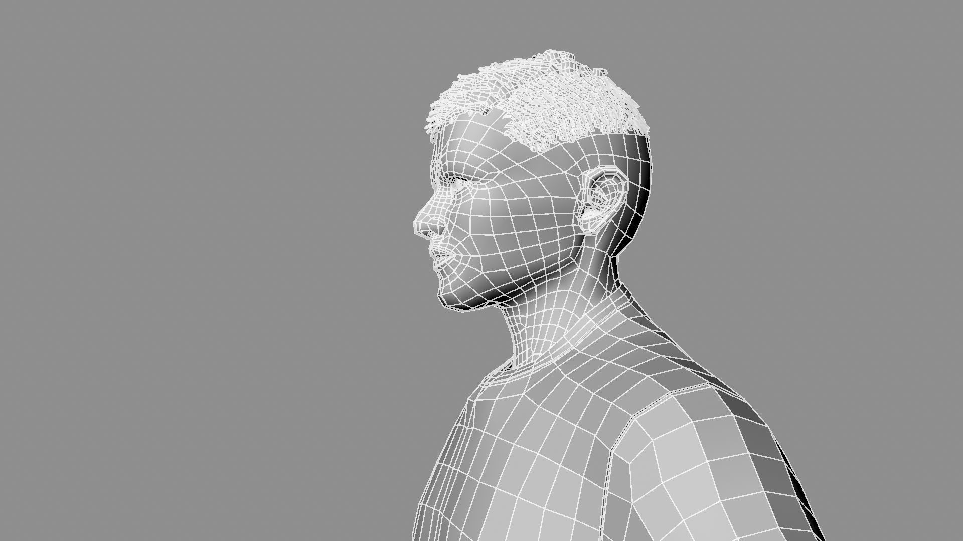 Soccer Player 3D model_21