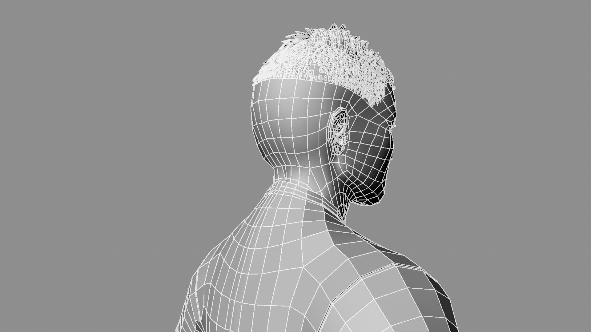 Soccer Player 3D model_24