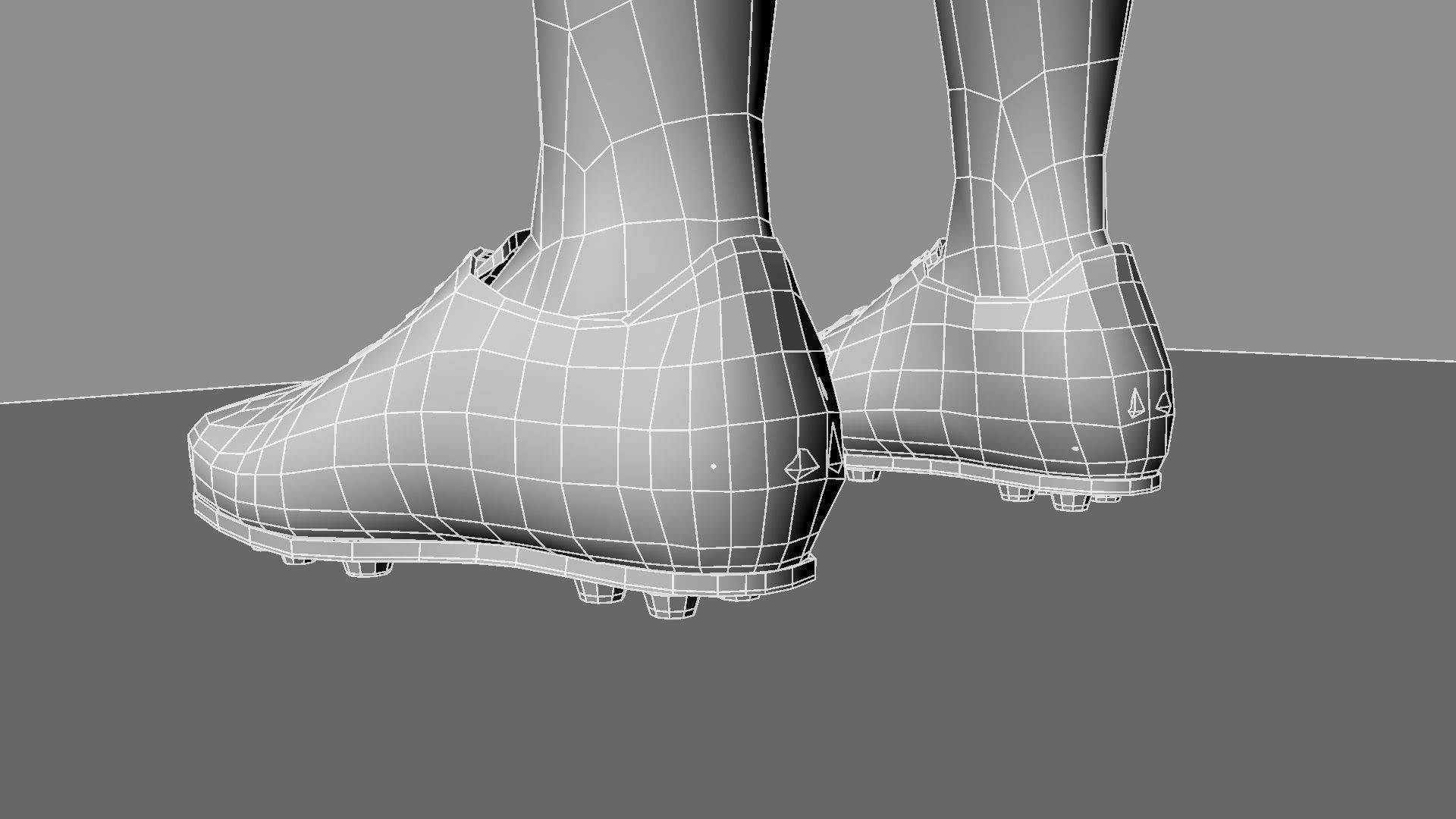 Soccer Player 3D model_32