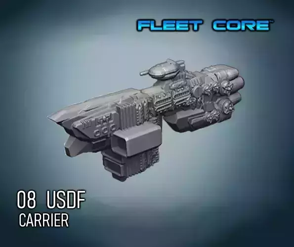 FLEET CORE - 08 USDF CARRIER 3D print model
