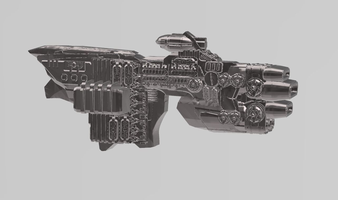 FLEET CORE - 08 USDF CARRIER 3D print model_5