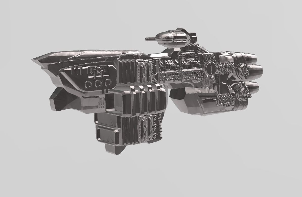 FLEET CORE - 08 USDF CARRIER 3D print model_6