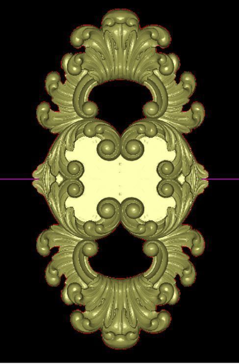 Classic decor 3D CNC print model 01 3D print model 03 3D model_3