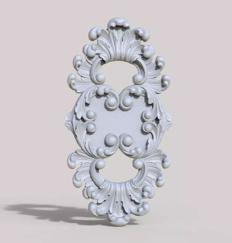 Classic decor 3D CNC print model 01 3D print model 03 3D model_0