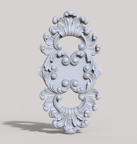 Classic decor 3D CNC print model 01 3D print model 03 3D model