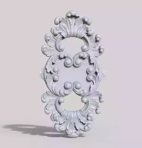 Classic decor 3D CNC print model 01 3D print model 03
