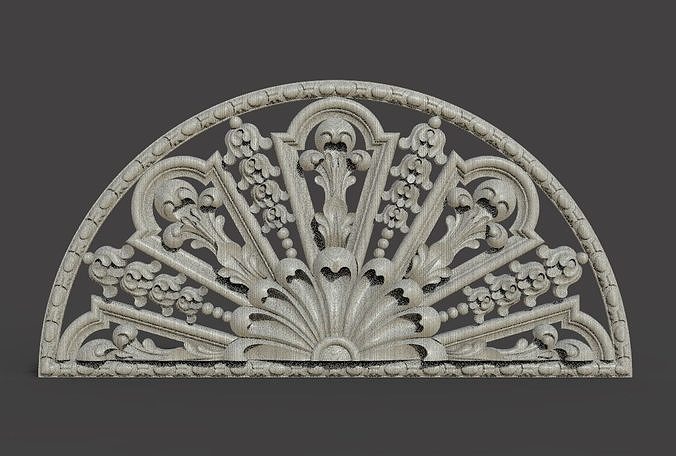 Classic decor 3D CNC print model 01 3D print model 04 3D print model
