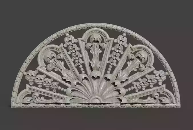 Classic decor 3D CNC print model 01 3D print model 04