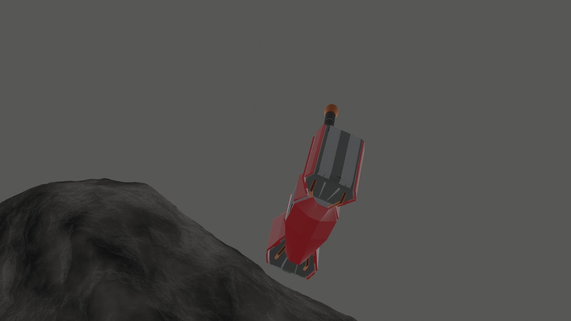 Steampunk iron hummer Low-poly 3D model_4