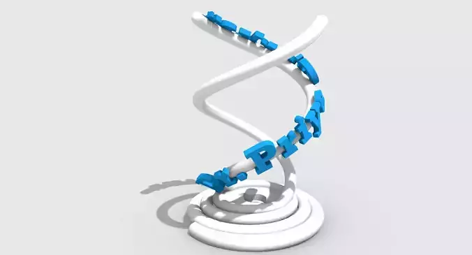 3D Printable Table Pend Stand - Customizable Name Options    
