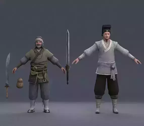 Ancient Asians people