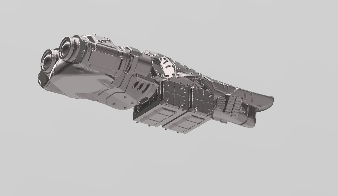 FLEET CORE - 09 USDF CORVETTE 3D print model_4