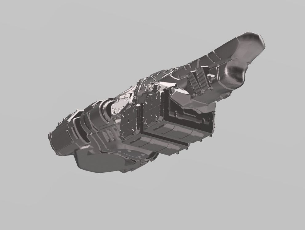 FLEET CORE - 09 USDF CORVETTE 3D print model_2