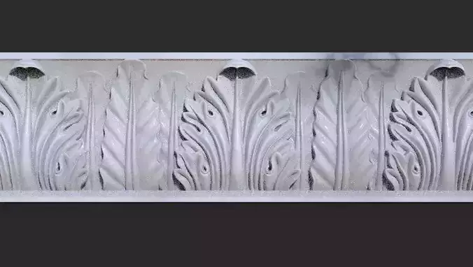 Moulding 3D CNC print model 03