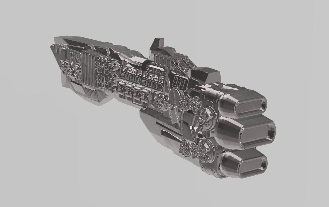 FLEET CORE - 10 USDF CRUISER 3D print model_4