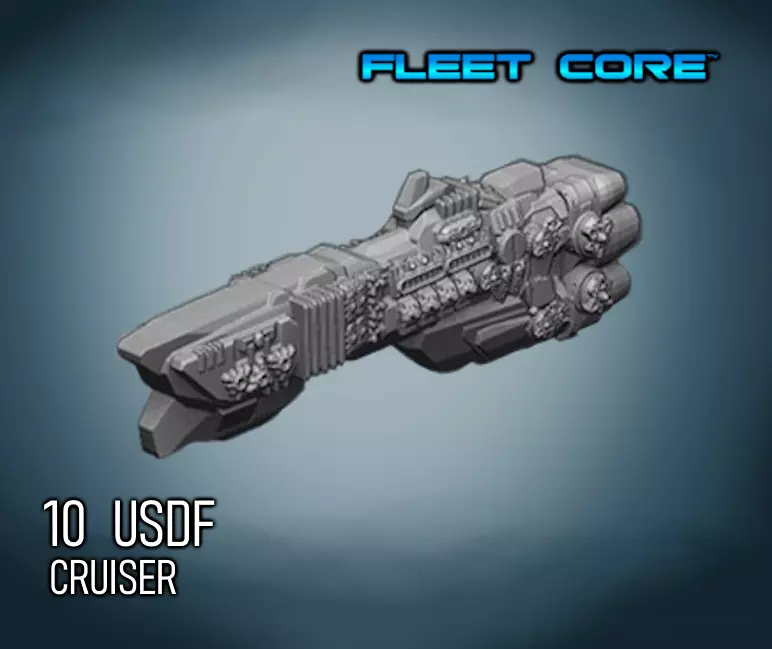 FLEET CORE - 10 USDF CRUISER 3D print model_0