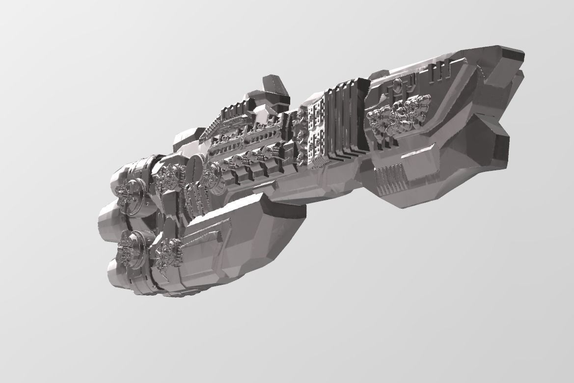 FLEET CORE - 10 USDF CRUISER 3D print model_2