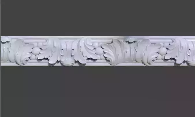 Moulding 3D CNC print model