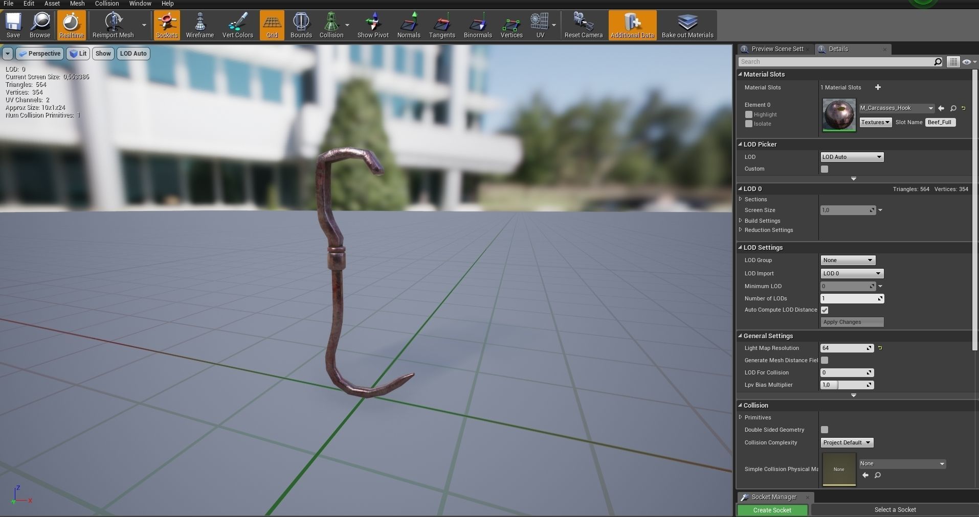 Carcasses Low-poly 3D model_7