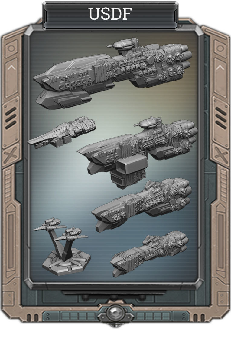 FLEET CORE - 12 USDF FIGHTERS 3D print model_10