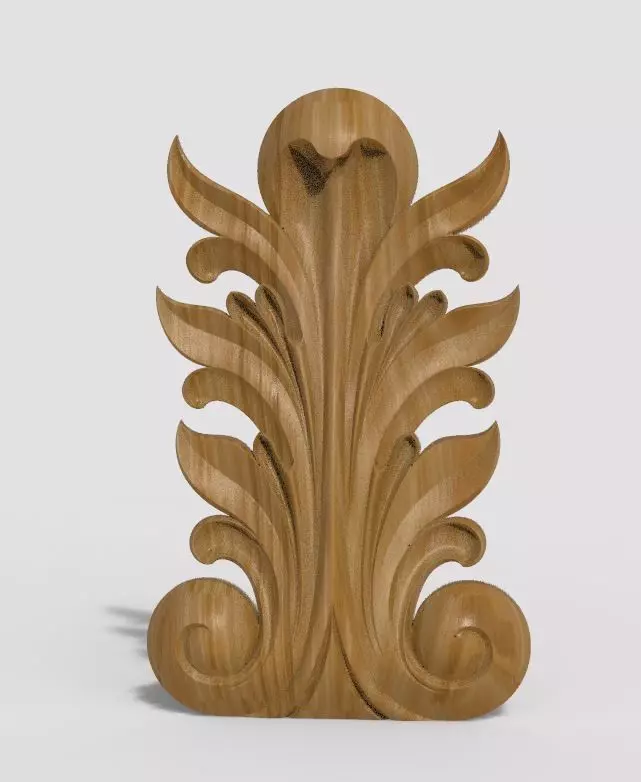 Furniture wood carving file stl for 3D print model 3D print model