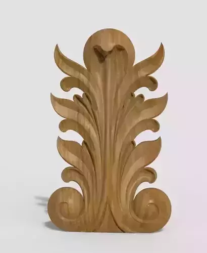 Furniture wood carving file stl for 3D print model 3D print model