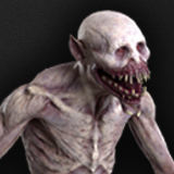 Creepy Vampire Goblin Mutant Low-poly 3D model_19