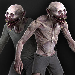 Creepy Vampire Goblin Mutant Low-poly 3D model_20