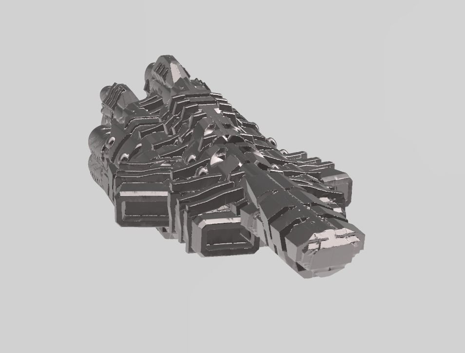 FLEET CORE - 14 VODORS CARRIER 3D print model_4