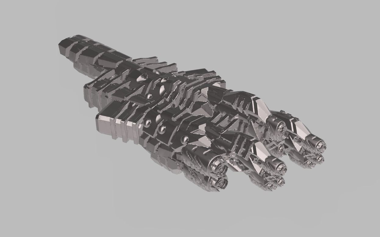 FLEET CORE - 14 VODORS CARRIER 3D print model_5