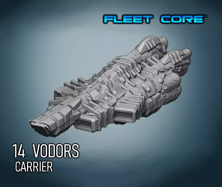 FLEET CORE - 14 VODORS CARRIER 3D print model_0