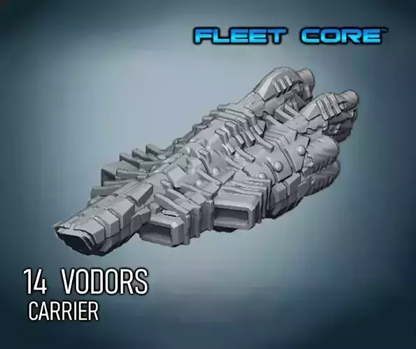 FLEET CORE - 14 VODORS CARRIER 3D print model