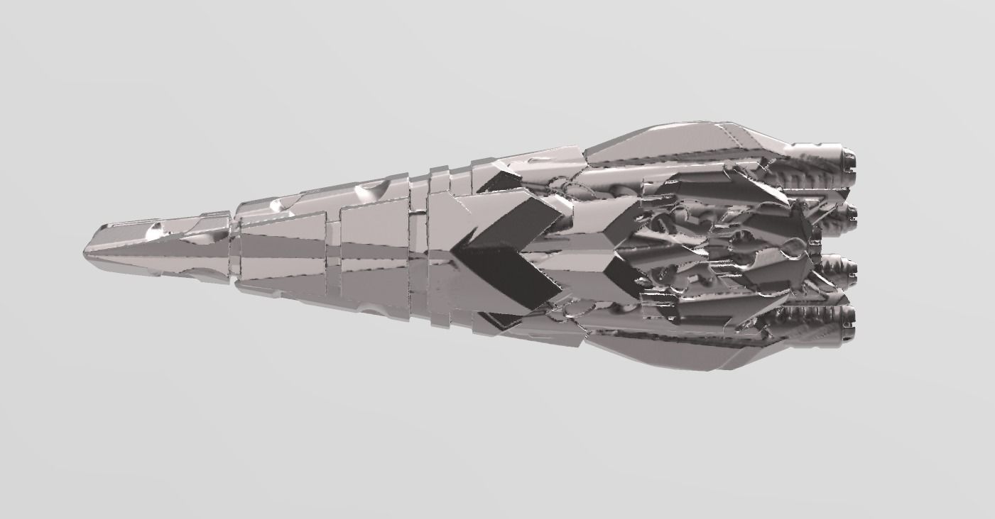 FLEET CORE - 15 VODORS CORVETTE 3D print model_2