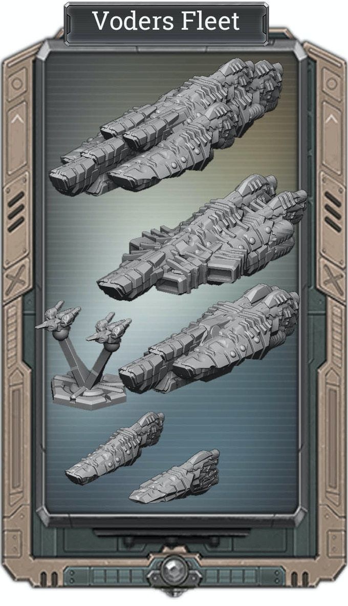 FLEET CORE - 16 VODORS CRUISER 3D print model_6