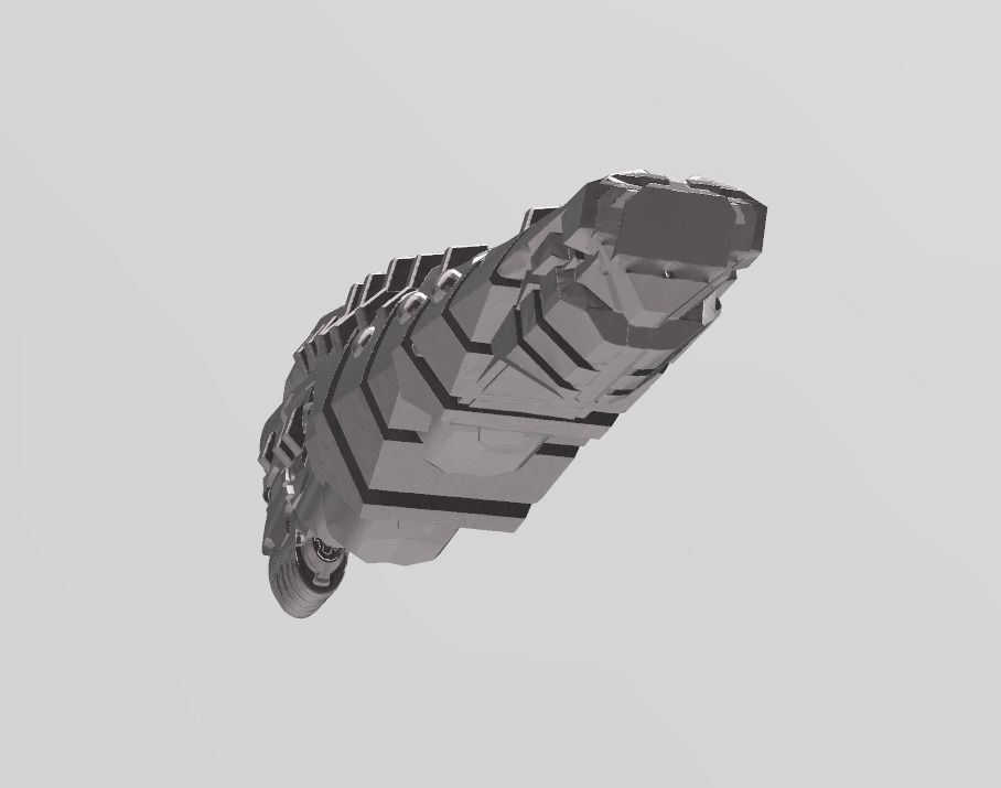FLEET CORE - 17 VODORS FRIGATE 3D print model_10
