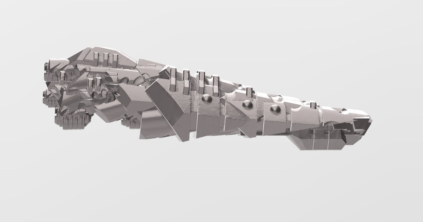 FLEET CORE - 17 VODORS FRIGATE 3D print model_11