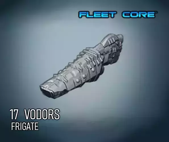 FLEET CORE - 17 VODORS FRIGATE 3D print model
