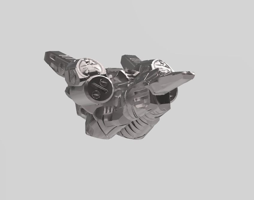 FLEET CORE - 18 VODORS BOMBERS 3D print model_3