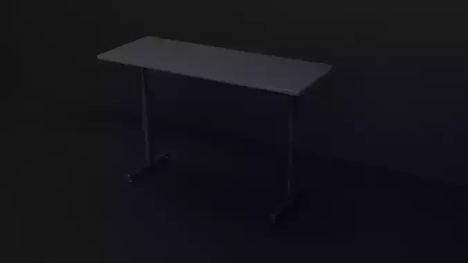 Laptop table 3d model