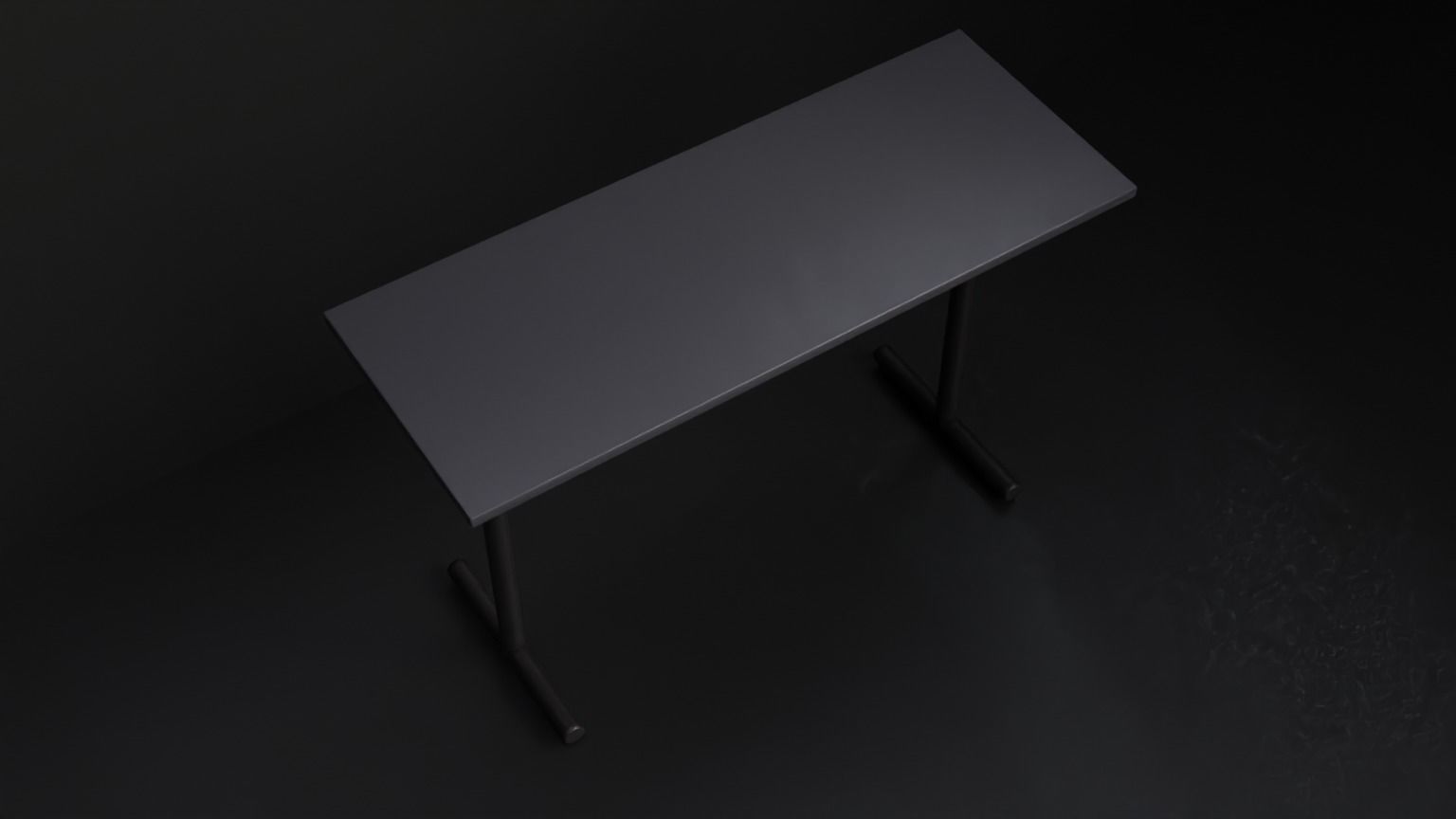 Laptop table 3d model 3D model_3