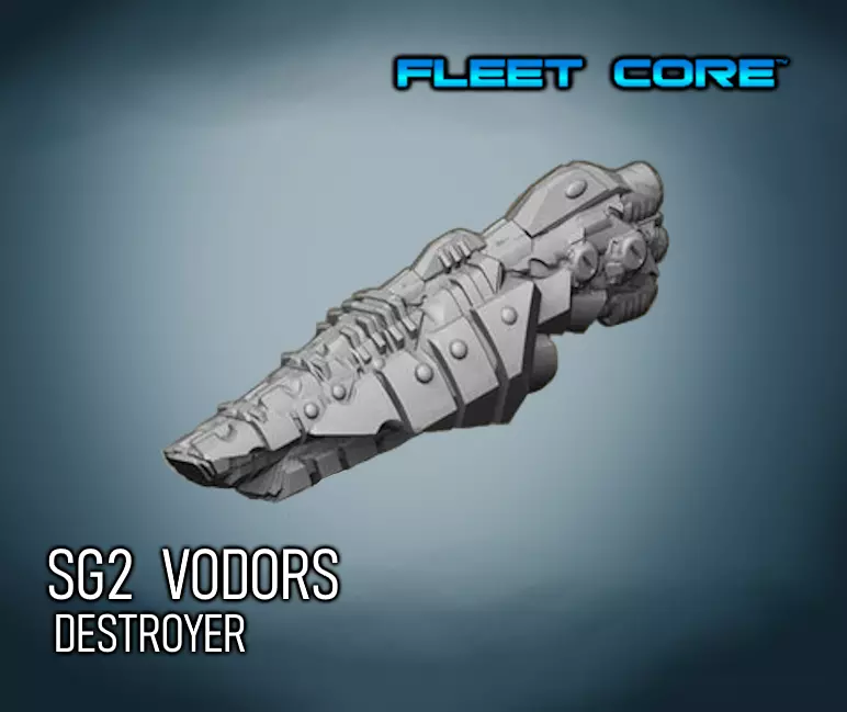 FLEET CORE - SG2 VODORS DESTROYER 3D print model_0